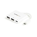 StarTech.com USB Type-C接続HDMIディスプレイ変換アダプタ ホワイト CDP2HDUACPW 1個 白 USB Type-C端子をHDM...