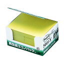 3M Post-it ポストイット 再生紙エコノパック ふせん 3M-5001-Y 環境に再生紙で作られた、便利なポストイット エコノパックで経済的に使える 3...