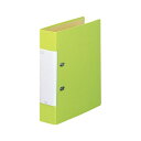D型リングファイル G2250-6 A4S 黄緑 10冊 鮮やかな黄緑のA4Sサイズ、D型リングファイル10冊セット 整理整頓の必需品で、効率的な作業環境を実現...