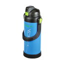 パール金属 チャージャー スポルトジャグ2200ml シアン HB-3751 シアン色のパール金属製スポーツジャグ、容量2200ml スポーティで洗練されたデザ...