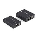 StarTech.com Cat5/6 HDMIエクステンダー ST121HDBTPW 1台 高画質なHDMI信号を長距離で伝送することが可能なCat5/6ケー...