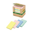 スリーエム ジャパン Post-it 再生紙経費削減 6562-K 混色 再生紙を使用した経費削減に最適な混色のポストイット 色々な用途に使える便利なアイテムで...