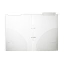 リヒトラブ カルテフォルダー(アーチ式)A4ヨコ HK7735-ミ 1箱(200枚) 見開けて楽々 書きやすい アーチ式綴じ具でスムーズな閲覧体験を 便利なカル...