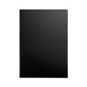 (まとめ) リヒトラブNoir×noir ソリッドホルダー A4 F-5904 1枚 【×10セット】 深みのある黒×黒の美しさを楽しむ、A4サイズの頼れるソリ...