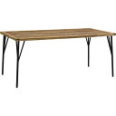 単品 ダイニングテーブル ダイニング用テーブル 食卓テーブル 机 約幅150 cm 4人掛け用 金属 スチール 製 脚付き チェア (イス 椅子) 別売 お客様...