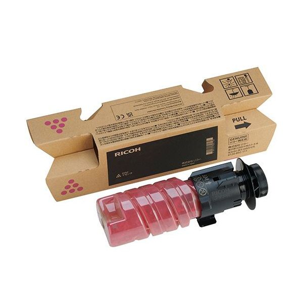 RICOH リコー 600752 トナー P C375 マゼンタ 【純正品】 鮮やかなピンク色のトナーがあなたの印刷物を..