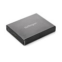 StarTech.com USB接続M.2 SATA SSD対応デュアルスロットアダプタケース ブラック 黒 SM22BU31C3R1個 黒 StarTech....