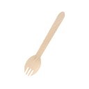 シモジマHEIKO 木製フォークスプーン 160mm バラ #004514122 1セット(3000本:100本×30パック) 自然な木の風合いが魅力のフォーク...