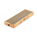 (まとめ)バリバリパッド スリム ライトブラウン【×5セット】 (猫用玩具/爪磨き) 茶 パワフルな爪磨きの達人 スリムサイズのバリバリパッドが高密度ケースに詰...