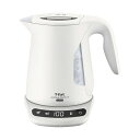 ティファール ジャスティンロック コントロール 電気ケトル1.2l アイボリー 4150-039 乳白色 最新テクノロジー搭載の電気ポット、容量1.2リットルの...