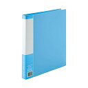 スマートバリュー リング式クリアブック 青10冊 D051J-10BL 青いリング式クリアファイル10冊セット 書類整理やプレゼン資料の保管に最適 使いやすく、...