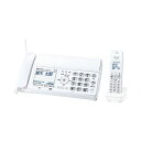 パナソニックデジタルコードレス普通紙ファクス(子機1台付き) ホワイト KX-PD360DL-W 1台 白 デジタルワイヤレス通信対応の普通紙ファクスと子機がセ...