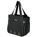HappyDays ペット用サステナブルトートバッグ ブラック (ペット住関連用品/キャリー/布製) 黒 エコフレンドリーなペット愛用バッグ リサイクル素材で作...