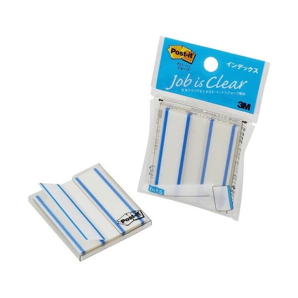 【まとめ】 スリーエム ジャパン Post-it 6822 フィルム インデックス 青 【×10セット】 色鮮やかなフィルムで整理整頓 10セット入りの青いイン...