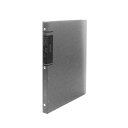 (まとめ) コレクト コレクションポケットバインダー4穴 薄型 F-1044-GY 【×2セット】 (まとめ) コレクト コレクションポケットバインダー4穴 薄...