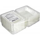 〔5個セット〕 使い捨て容器 食品容器 約幅11.9cm ミニ 100枚入 耐熱温度80度 seasons フードパック テイクアウト 弁当 飲食店 お祭りやイ...