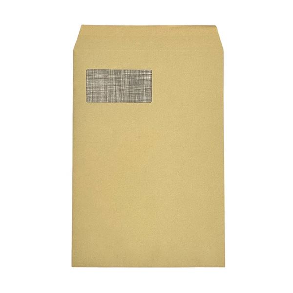 ウィズプリント角20窓付封筒 地紋付 オリンパス85g テープ付 1セット(500枚:100枚×5パック) オリンパス85gの高品質封筒セット 20角の窓付きで...