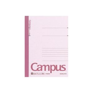 (まとめ)キャンパスノート A5 A罫 30枚 240冊 クリエイティブなアイデアを広げる A5サイズのキャンパスノート、30枚×240冊セット