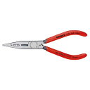 KNIPEX クニペックス 電気技師用ペンチ 全長160mm プラスチックコーティング パック入 1301-160 KNIPEX クニペックス 電気技師用ペンチ...