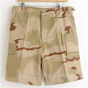 アメリカ軍 BDU カーゴ ショートパンツ XSサイズ リップストップ 3カラーデザート レプリカ 米軍 ミリタリーパンツ 迷彩服 アメリカ軍BDUカーゴショー...