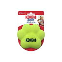 (まとめ)KONG コングスクイーカー パウ M 犬用玩具 【×2セット】 かわいいワンちゃんの足型デザイン 楽しいスクイーカー付きパウ型玩具セット 犬用おもち...