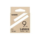 【5個セット】 カシオ計算機 Lateco 詰め替え用テープ 9mm 白テープ 黒文字 XB-9WEX5 進化したテープの王様 9mm幅のテープが8mも詰まった...