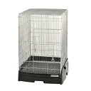 イージーホーム40ハイ BK(ブラック) (ペット用品・小動物用) 黒 コンパクトながらも広々とした空間を提供する、ブラックカラーのペット用品・小動物用のイージ...