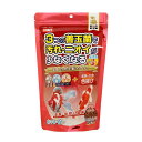 (まとめ)金魚の主食 納豆菌 色揚げ 中粒 430g 金魚用フード 【×2セット】 金魚や小さな錦鯉にぴったり 納豆菌配合の栄養豊富な中粒フード、色鮮やかに育て...