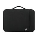 (まとめ)レノボ ThinkPad 14型スリーブケース 4X40N18009 1個【×3セット】 ノートパソコン PC を傷やほこり、衝撃から守る 14型スリ...