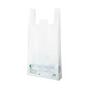 TANOSEEバイオマス配合レジ袋(乳白) 80号 1セット(1000枚:100枚×10パック) 地球に! 無料で使えるエコなレジ袋 TANOSEEエコバッグ(...