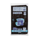(まとめ) ジャパックス再生原料入り 小型ポリ袋 黒 RYC07 1パック(50枚) 【×10セット】 再生素材を使用したエコな小型ポリ袋、黒色でスタイリッシュ...