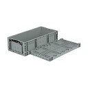 三甲TPOボックス TPOー362明 グレー SK-TPO362-GLL 1個 多目的に使えるグレーの整理 収納 ボックス、TPOー362明 使い勝手抜群で便利...
