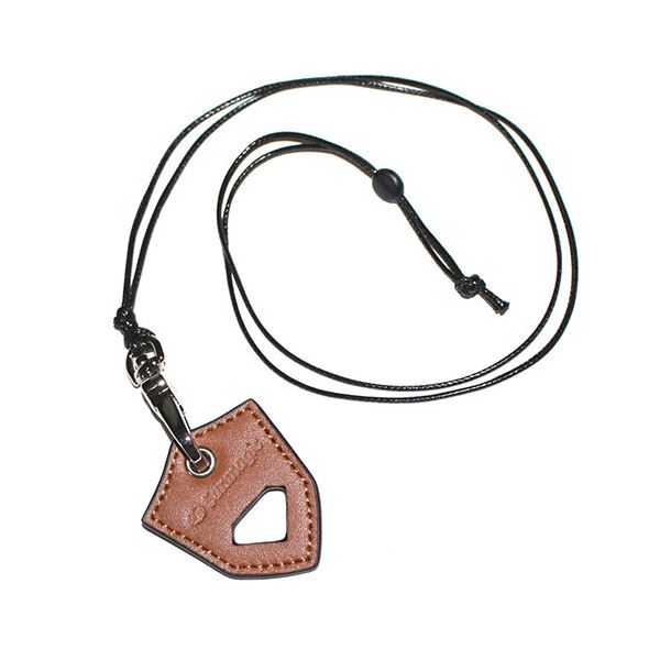 PrimaOpt 本革 レザー メガネホルダー ブラウン HOLDER-BR 茶 首から下げて、スタイリッシュにメガネを持ち歩こう 本革 レザー 製メガネホルダ...