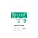 (まとめ) シモジマ HEIKO再生原料HDゴミ袋半透明 30L 50枚【×5セット】 再生素材を使用した半透明の30リットルHDゴミ袋が50枚入ったセットを5...
