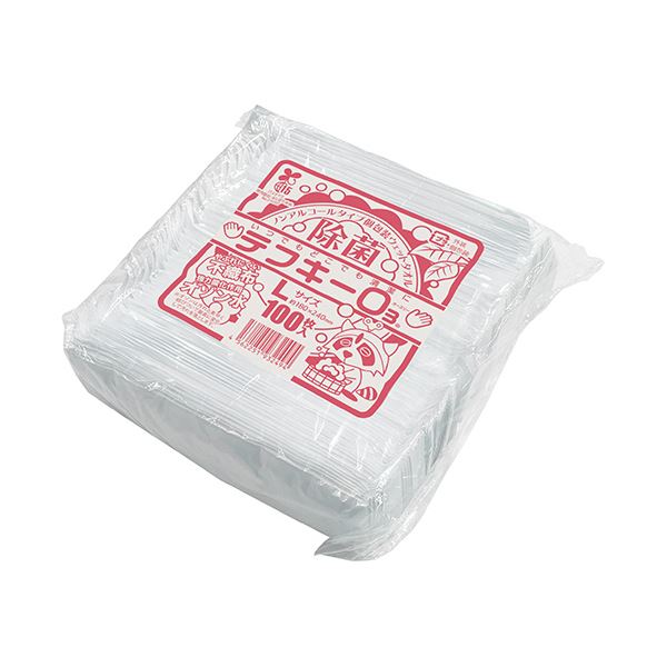 （まとめ） いただきます平型おしぼり テフキーオースリー Lサイズ 1パック（100枚） 【×5セット】 贅沢な使い心地 大判サイズの柔らかおしぼり100枚入りパックが5セット 食事をより快適に楽しむための必需品