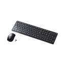 ワイヤレス静音キーボードマウスセット SKB-WL37SETBK 静かなタッチで快適な操作が可能なワイヤレスキーボード&マウスセット 作業効率を高める静音設計で...