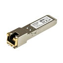StarTech.com SFPモジュール/MSA対応アンコード/1000BASE-TX準拠 SFP1000TXST 1台 高速データ転送が可能な1000BAS...