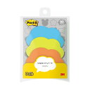 【10個セット】 3M Post-it ポストイット シルエットノート 強粘着 フキダシ 3M-SSS-FKRX10 強力な粘着力でメモやフキダシを固定 使いや...