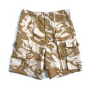 イギリス軍 放出 デザート DPM ショートパンツ 80サイズ ライトウェイト P S097NN デッドストック 未使用 ミリタリーウェア サバイバルゲームの必...