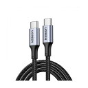 ユーグリーン 緑 USB-C to USB-C ケーブル 100W 3m ブラック 黒 90120 1本 黒 緑 ユーグリーン 緑 USB-C to USB-C...