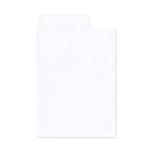 ハート 角2封筒ホワイトケントCoC 100/m2 右1/3開封 センター貼 KW9265 1ケース(500枚) 白 白い角2封筒、厚手の紙質で高品質 右1/3...