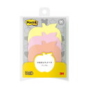 【10個セット】 3M Post-it ポストイット シルエットノート 強粘着 アップル 3M-SSS-APRX10 アップル形状のシルエットノートが10個セッ...