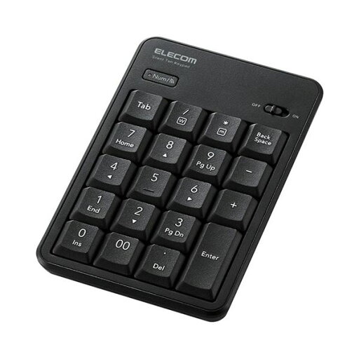 Bluetooth静音テンキーパッド ブラック TK-TBM023SKBK 1個 黒 Bluetooth対応の静かなテンキーパッド ワイヤレスで数字入力がスムーズ 静音設計で快適作業 スタイリッシュなデザイン 数字入力が多い方やテンキーパッドが欲しい方におすすめ 黒 Bluetooth静音テンキーパッド ブラック TK-TBM023SKBK 1個 黒 Bluetooth対応の静かなテンキーパッド ワイヤレスで数字入力がスムーズ 静音設計で快適作業 スタイリッシュなデザイン 数字入力が多い方やテンキーパッドが欲しい方におすすめ 黒