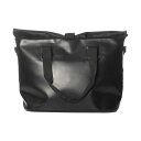オウルテックWATER PROOF ドライトートバッグ 25L ブラック OWL-WPBAG04-BK 1個 黒 防水加工された25リットルのドライトートバッグ、カラーはブラック アウトドアでも街中でも大活躍 OWL-WPBAG04-BK 1個 黒(2)