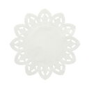 (まとめ) シモジマ SWANレースペーパー 丸型 (円形 ラウンド) 7号 #004716007 1セット(500枚:100枚×5パック) 【×3セット】 美...