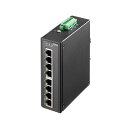 産業用ギガビット対応PoEスイッチングハブ(高耐久/8ポート) LAN-GIGAPOEFA83 高性能な産業用ギガビット対応PoEスイッチングハブが、IEEE8...