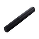 ノギ USBストレートヘアアイロン ブラック 本体2.2×2.6×16.7cm(キャップ装着時高さ17cm) C6135647 黒 ノギ USBストレートヘアア...