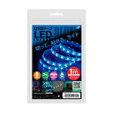 【5個セット】 日本トラストテクノロジー USBテープLED 1m ブルー TPLED1M-BLX5 青 手軽に切って貼れる革新的なテープ型LEDライト【5個セット】が登場 USBテープLED 1mは、ブルーの輝きで空間を彩ります アイデア次第でどんな場所にも取り付け可能 自由自在な光の演出で新(2)