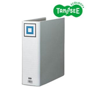 (まとめ)両開きパイプ式ファイルV A4-S 80mmとじ シルバー 30冊 シルバーの輝きが魅力 便利な両開きパイプ式ファイルV A4-S 80mmとじ、まと...