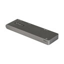 StarTech.com USB-Cマルチアダプタ/直挿しタイプ MacBook対応/4K HDMI/100WPD/SDスロット/USBハブ DKT30CMHS...